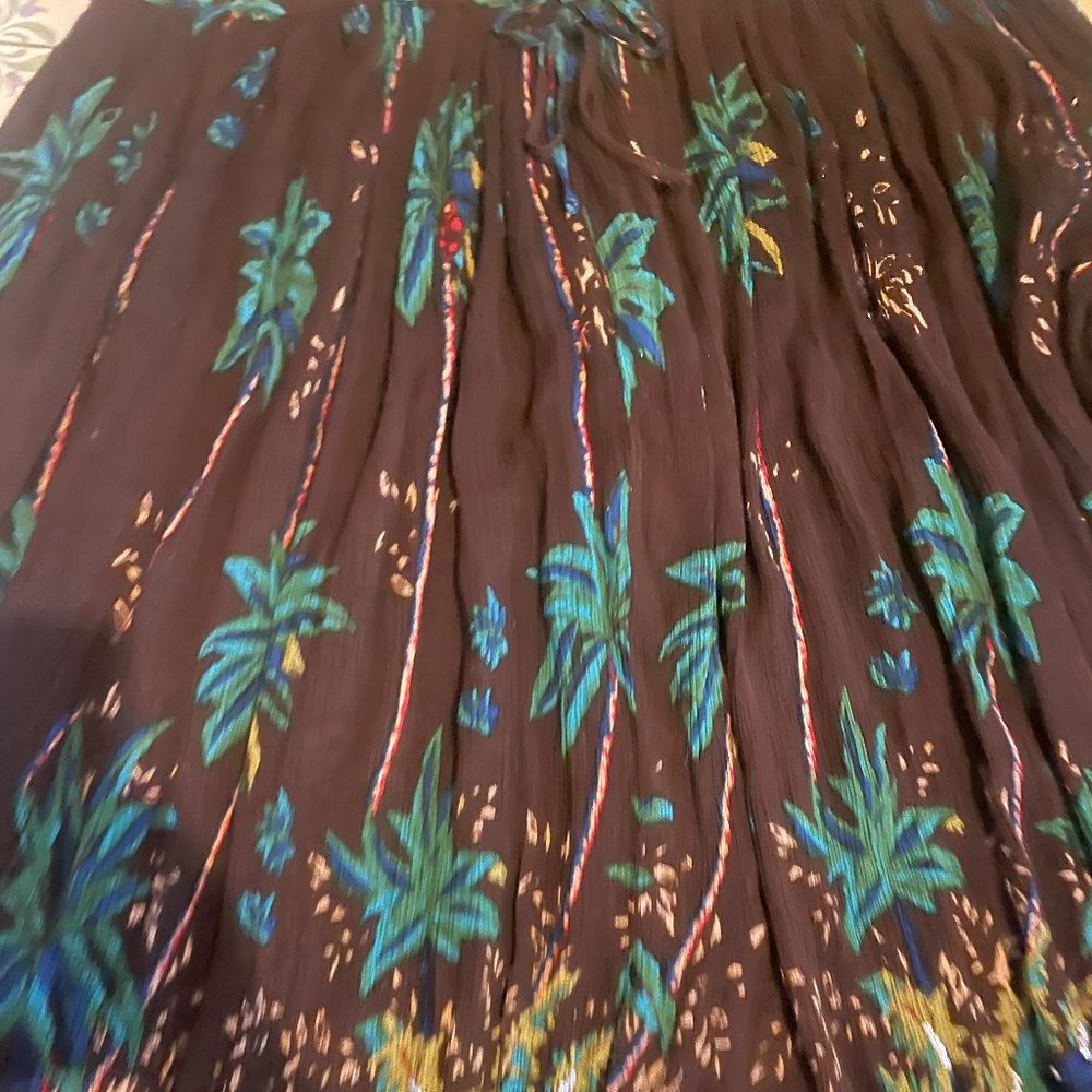 Fabulous Volup Boho White Stag Skirt